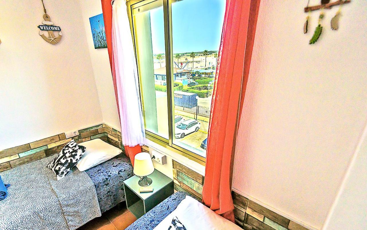 Ocean View Beach Apartment With Pool & Balconies Ель-Пуерто-де-Санта-Марія Екстер'єр фото