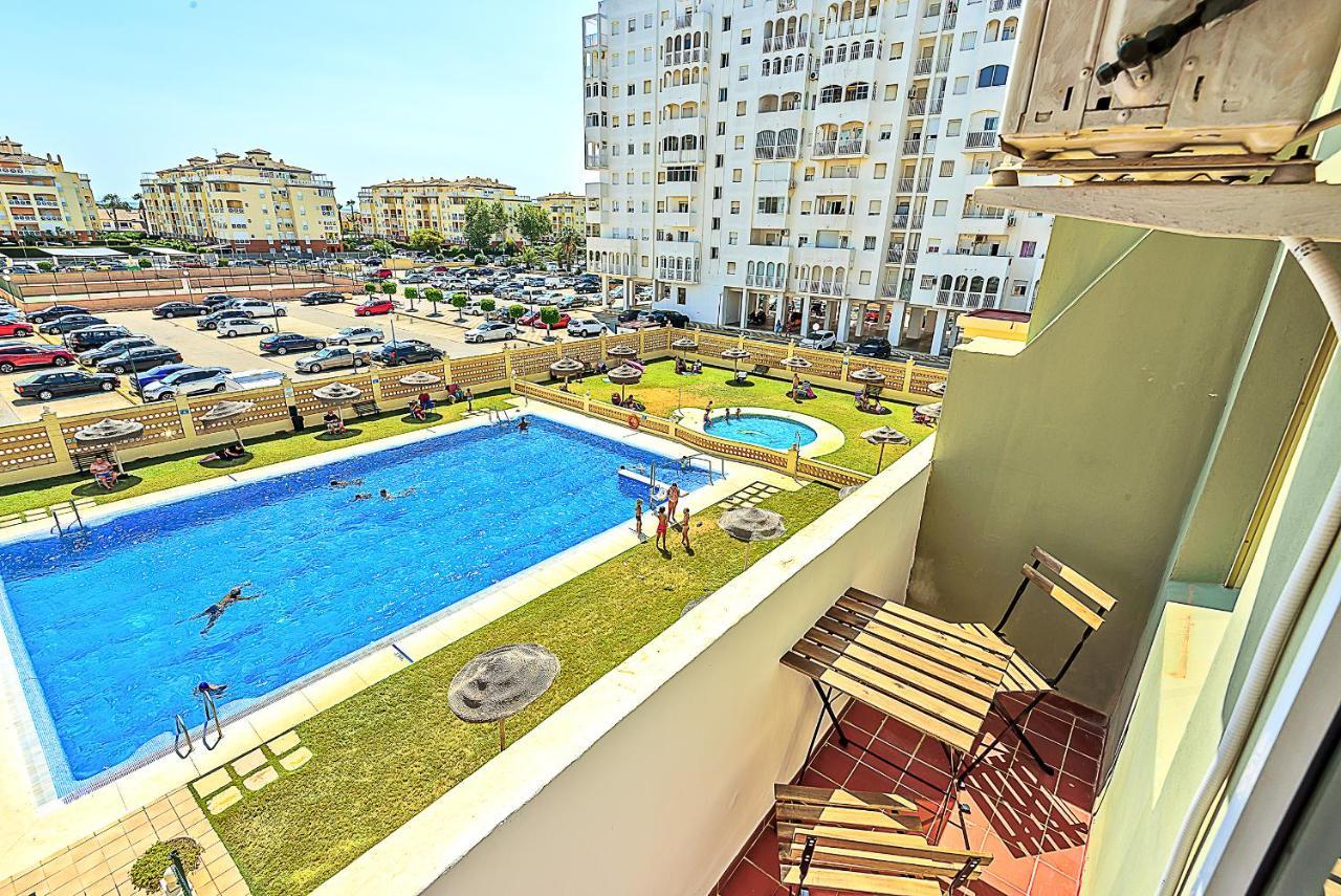 Ocean View Beach Apartment With Pool & Balconies Ель-Пуерто-де-Санта-Марія Екстер'єр фото
