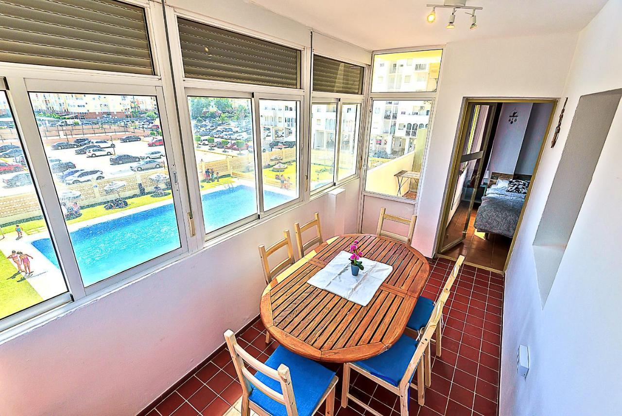 Ocean View Beach Apartment With Pool & Balconies Ель-Пуерто-де-Санта-Марія Екстер'єр фото
