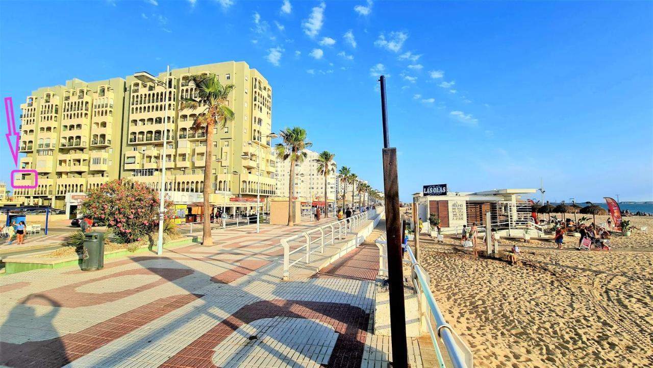 Ocean View Beach Apartment With Pool & Balconies Ель-Пуерто-де-Санта-Марія Екстер'єр фото